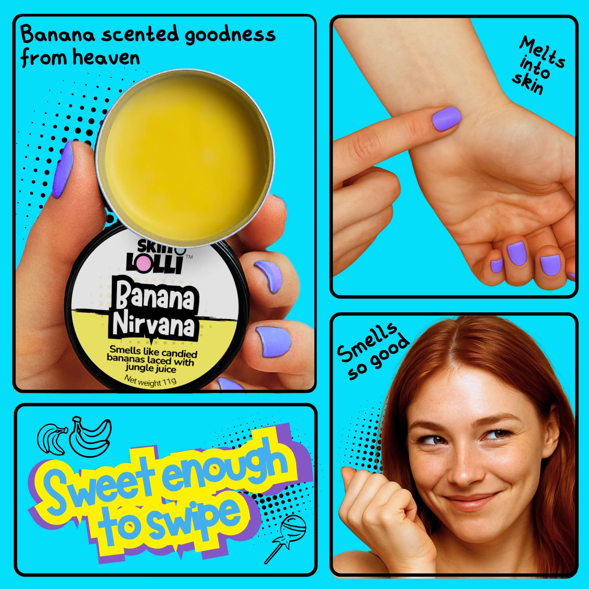 Banana Nirvana - Blissed Out Candied Banana Scent – Skin Lolli